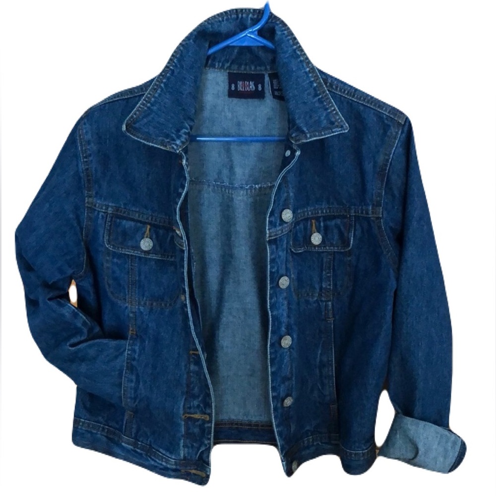 Vintage Bill Blass Jean Jacket - small Petite